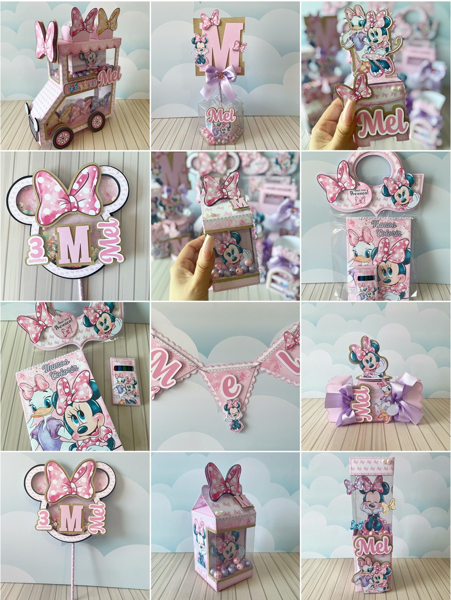 Aquivos de Corte Minnie Confeiteira
