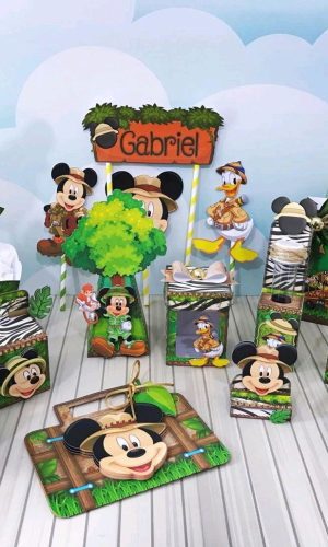 Arquivos De Corte Mickey Safari