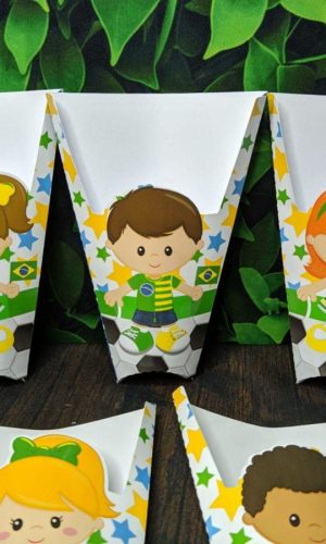 Arquivo Brasil Copa do Mundo 2022 Porta Guloseimas #14582
