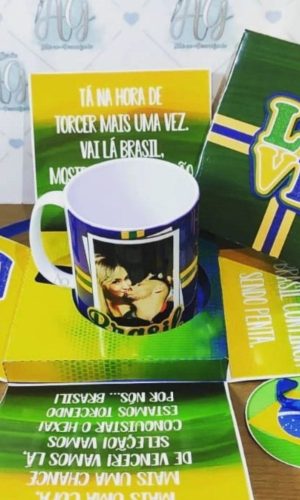 Arquivo Brasil Copa do Mundo Caixa Explosão 3 Berços #14590
