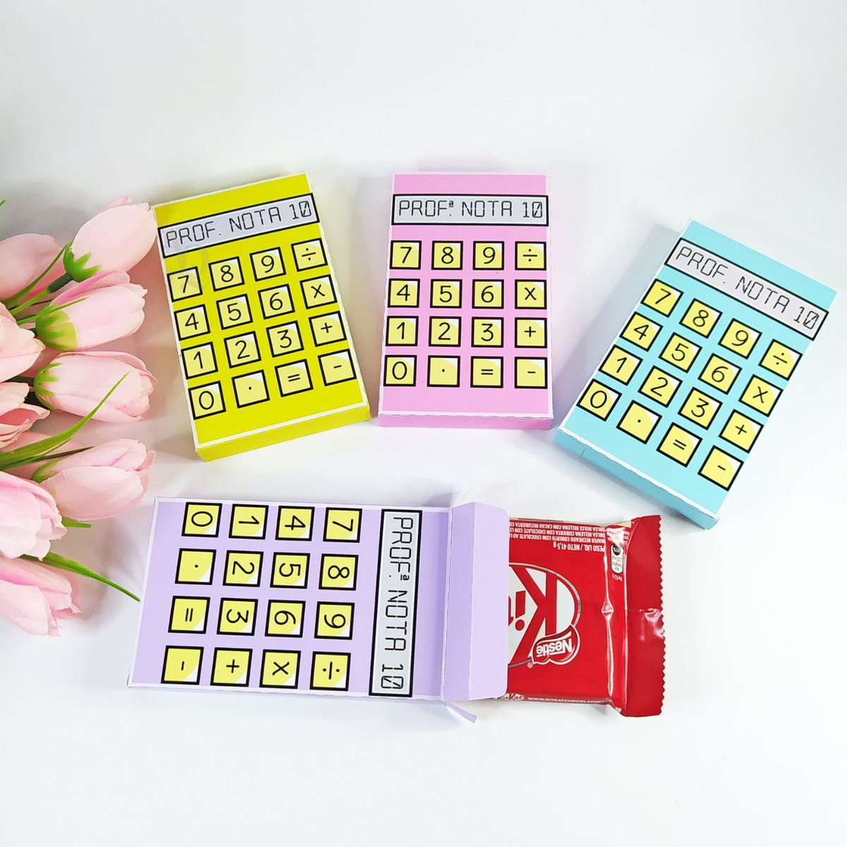Arquivo Caixa Calculadora Kitkat Dia dos Professores #15373