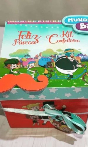 ARQUIVO CAIXA CONFEITEIRO PASCOA MUNDO BITA #13626