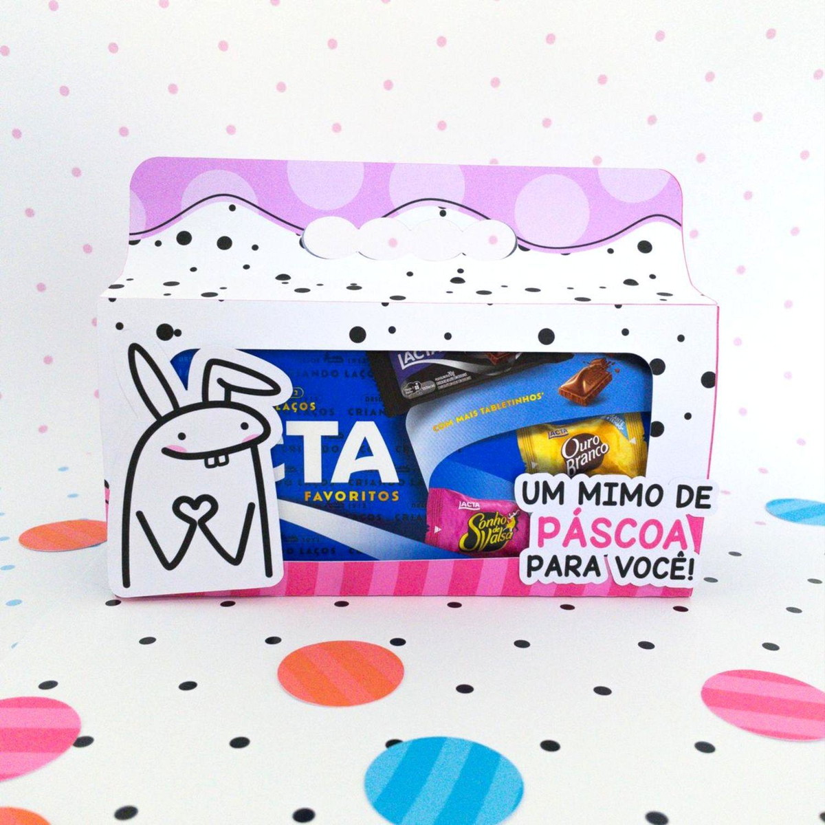 ARQUIVO CAIXA DE CHOCOLATE FLORK DE PASCOA #13831