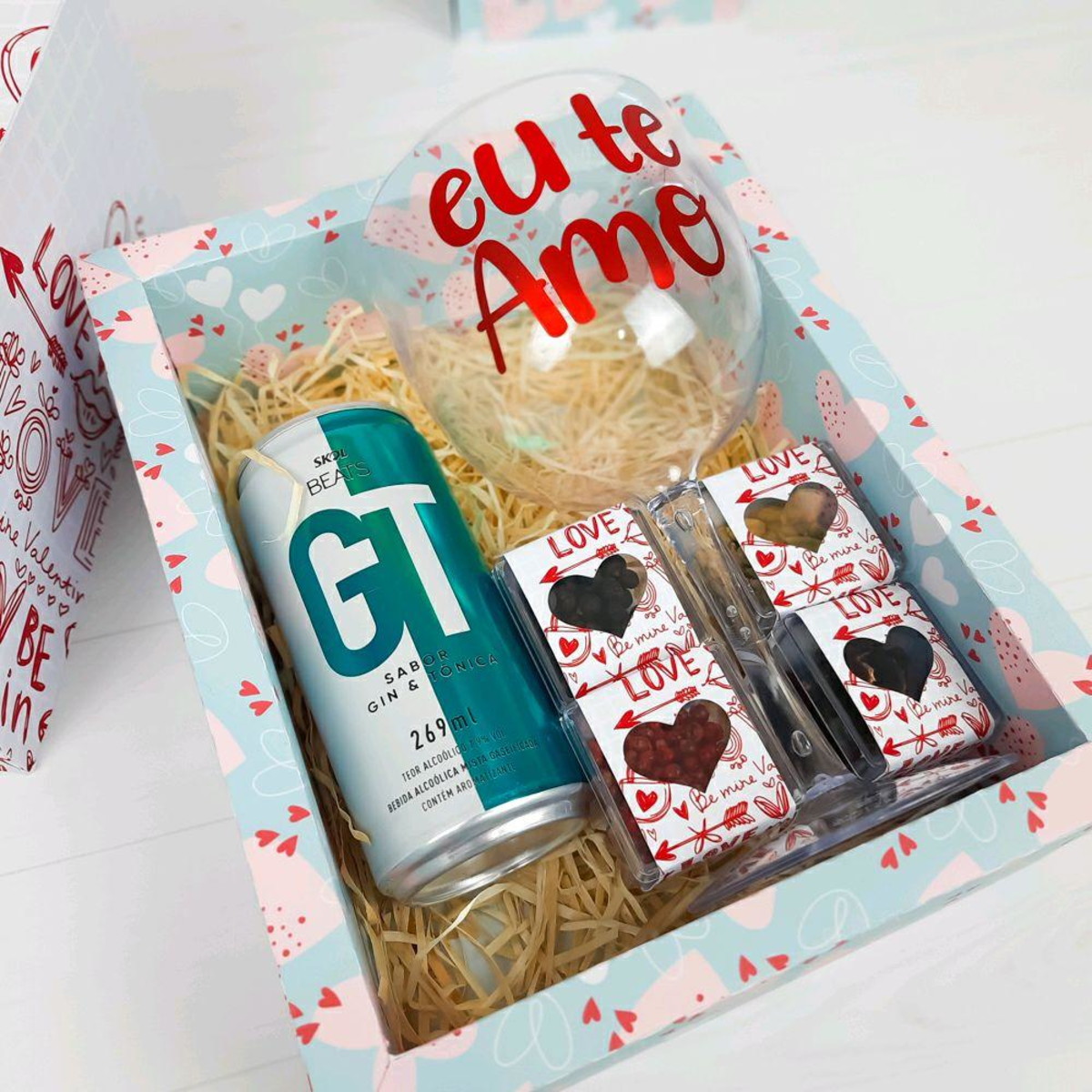 ARQUIVO CAIXA DIA DOS NAMORADOS GIN TAÇA E ESPECIARIAS #5617 - Imagem 5