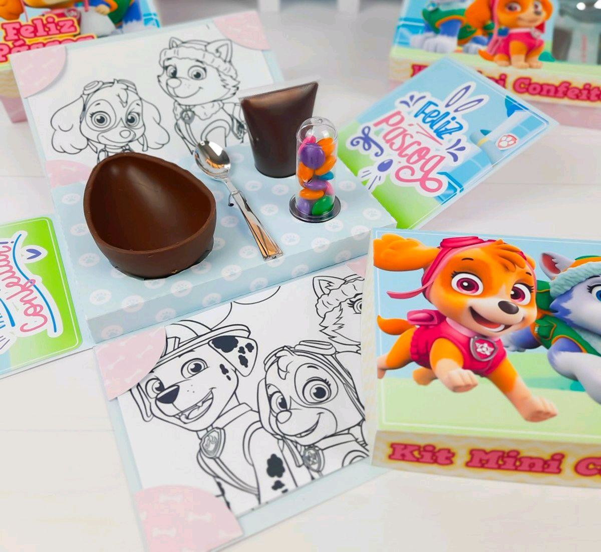 ARQUIVO CAIXA MINI CONFEITEIRO EXPLOSÃO PATRULHA CANINA 3451