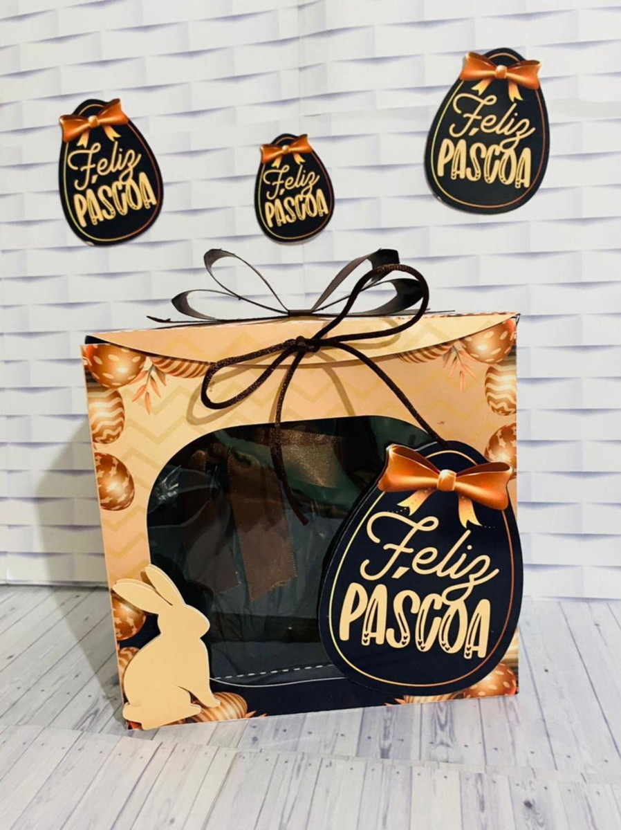 ARQUIVO CAIXA OVO DE PASCOA E COPO 500ml EMPRESAS #13723