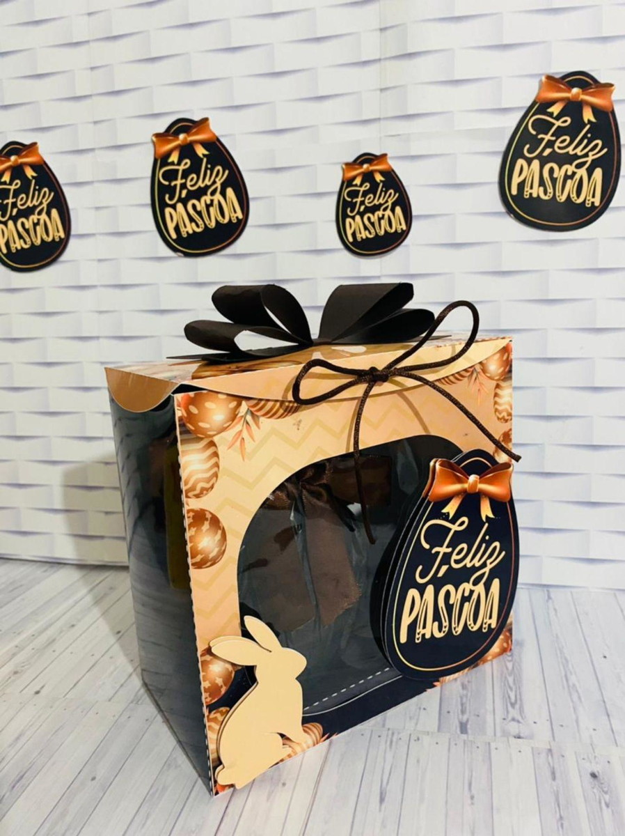 ARQUIVO CAIXA OVO DE PASCOA E COPO 500ml EMPRESAS #13723 - Imagem 3