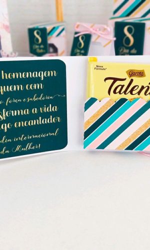 Arquivo Caixa para Chocolate Talento Dia da Mulher #4017