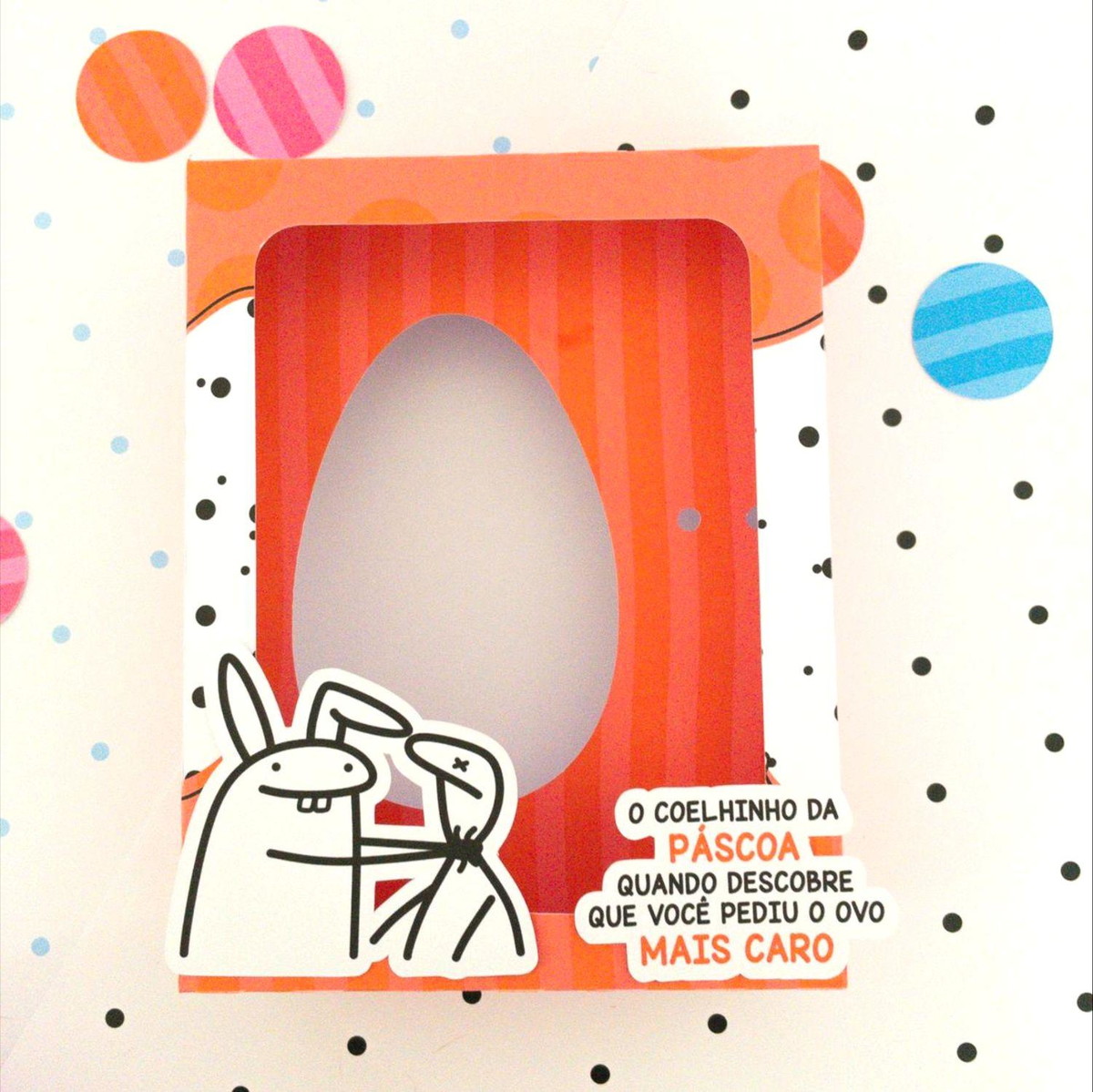 ARQUIVO CAIXA PARA OVO DE COLHER 500g FLORK DE PASCOA #13828 - Imagem 3