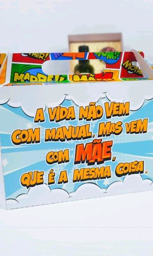 ARQUIVO CAIXA SUPER MÃE 2 SUCULENTAS DIA DAS MÃES #5103