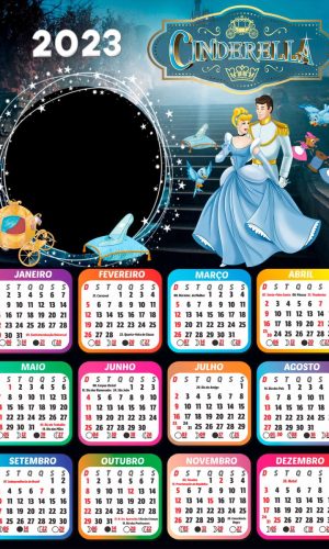 Arquivo Calendário Infantil Tema Cinderela 2023 #15629