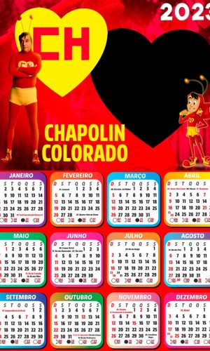Arquivo Calendário Tema Chapolin Colorado 2023 #15626