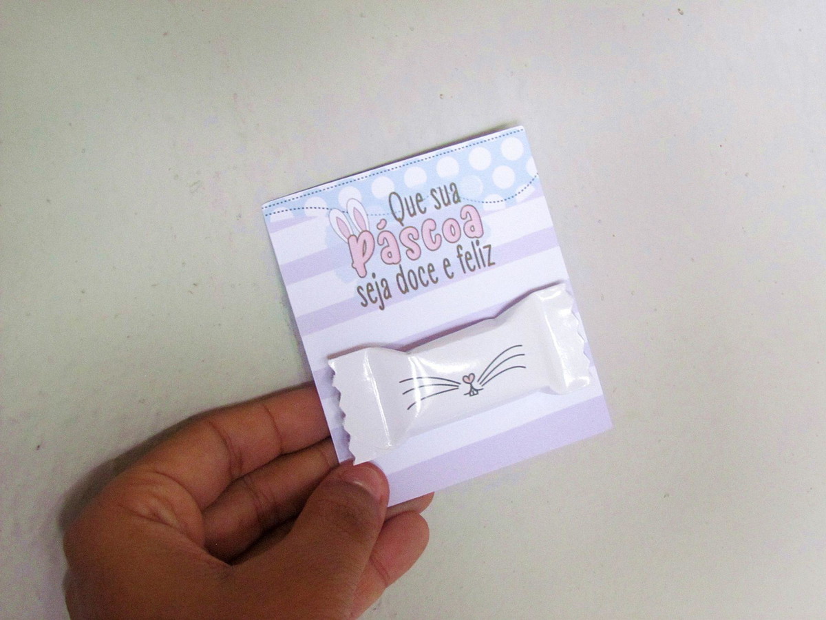ARQUIVO CARD COM BALINHAS BRINDES CLIENTE PASCOA #13850