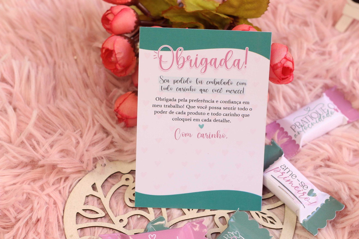 Arquivo Card p/ Balinha Brindes Clientes Dia das Mães #13960 - Imagem 3