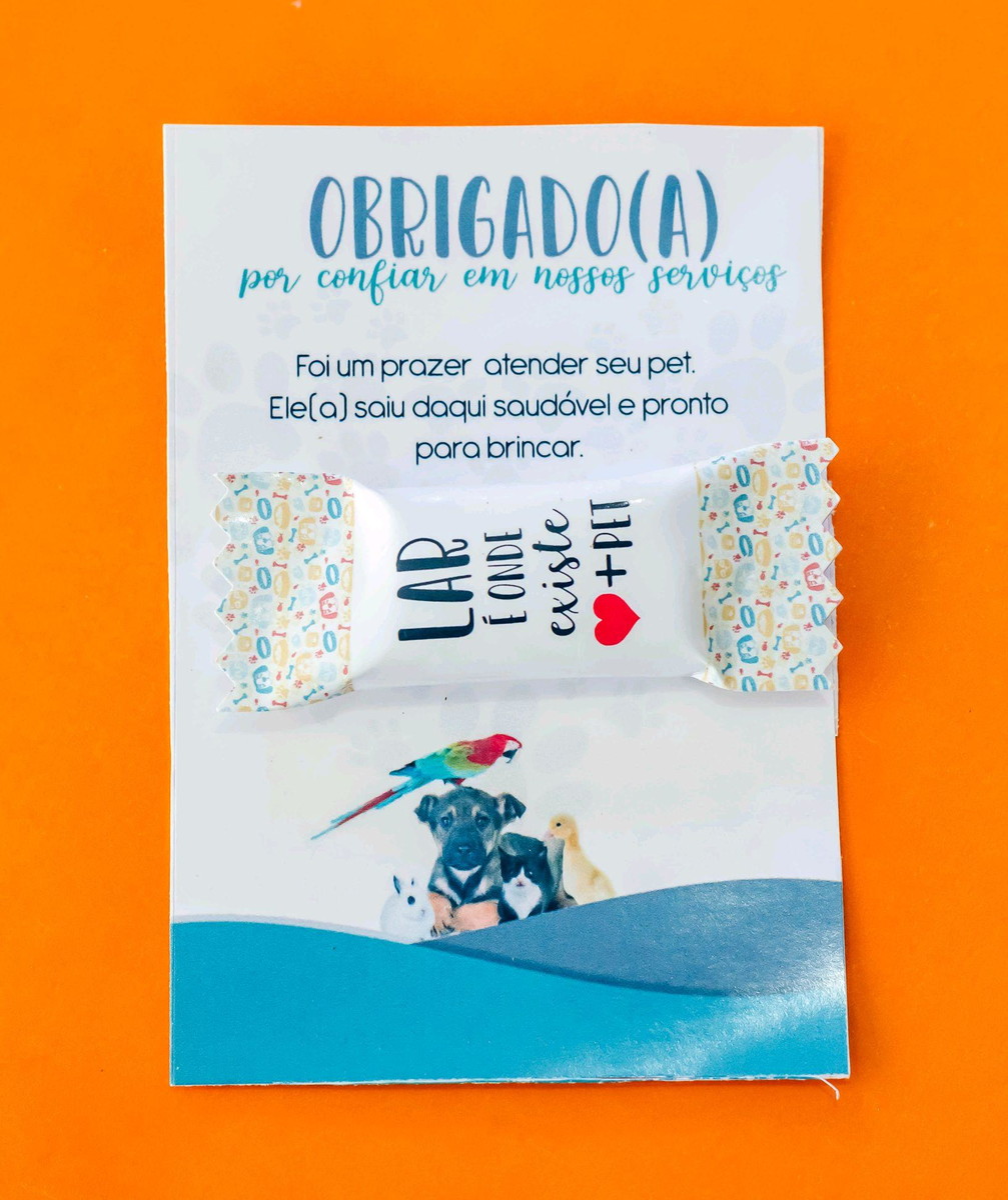 Arquivo Cartão E Balinhas Pet Shop Veterinário #11151 - Imagem 2