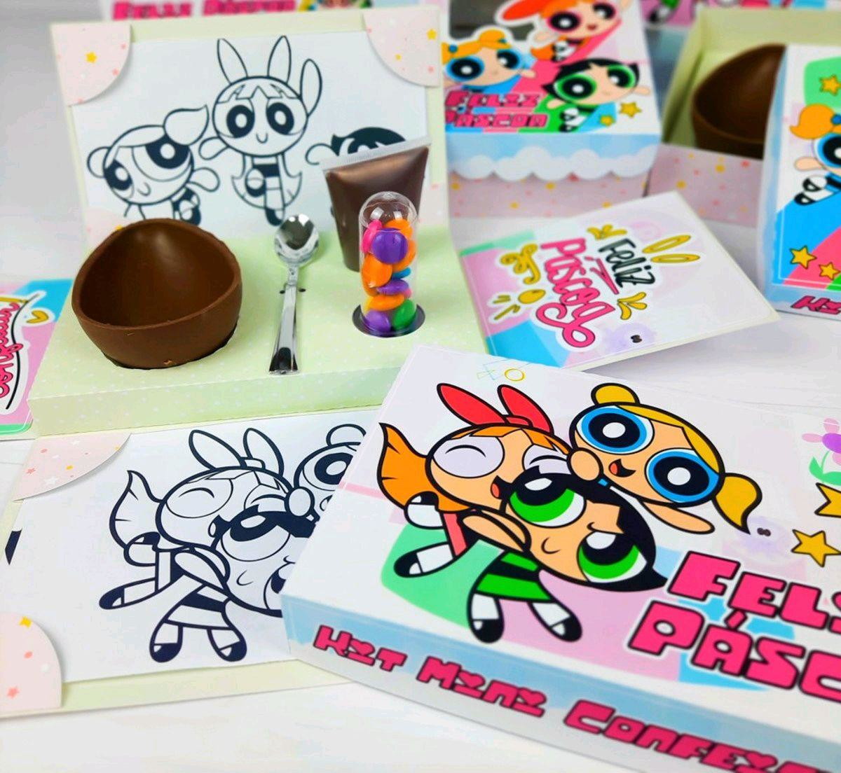 ARQUIVO CONFEITEIRO EXPLOSÃO MENINAS SUPER PODEROSAS #3447 - Imagem 3