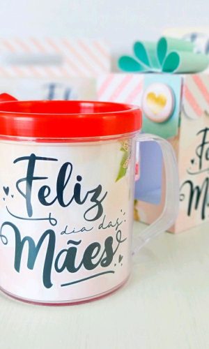 ARQUIVO CORTE CAIXA E ARTE PARA CANECA DIA DAS MÃES #5018