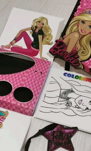 ARQUIVO CORTE CAIXA EXPLOSÃO PASCOA BARBIE #13623