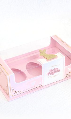 Arquivo Caixa Ovo de Colher Trio de 50g Rosa Pascoa #13798