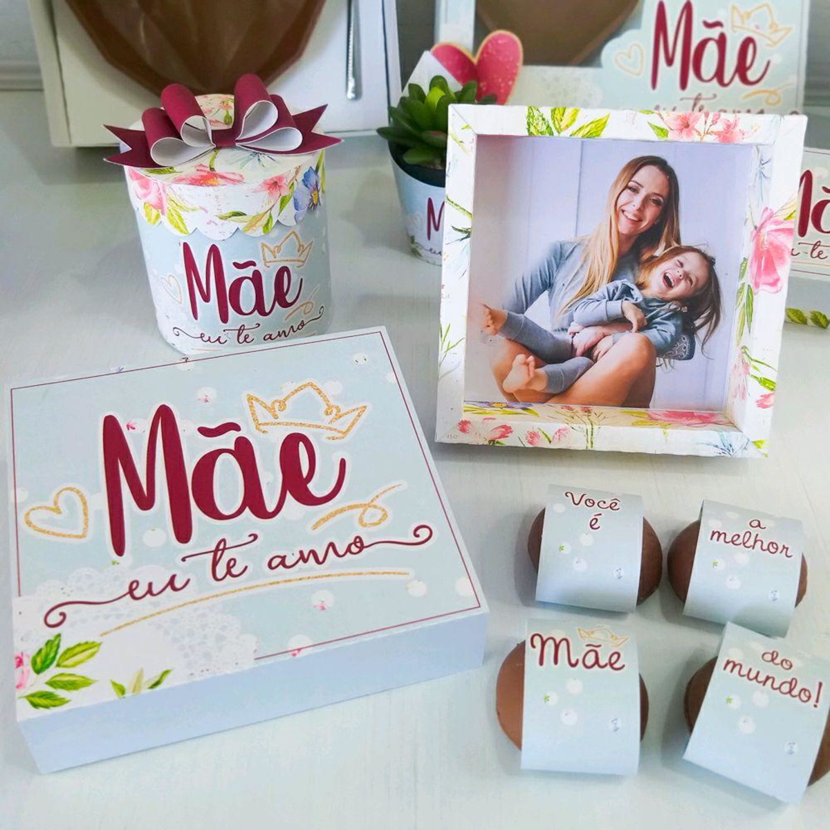 ARQUIVO CORTE CAIXA PÃO DE MEL E FOTO DIA DAS MÃES #5026