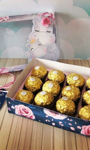 ARQUIVO CORTE CAIXA PARA 12 DOCES DIA DAS MÃES #5085