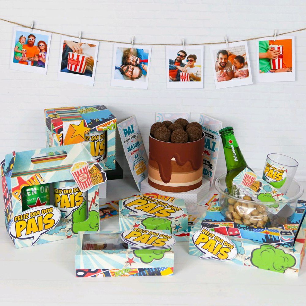 ARQUIVO CORTE DIA DOS PAIS KIT TEMA GEEK #7970 PDF STUDIO