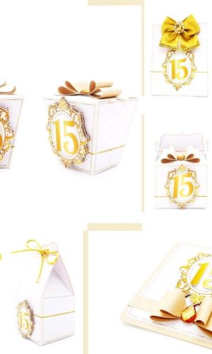 Arquivo Corte Festa de 15 Anos Dourado (#7890) pdf Studio