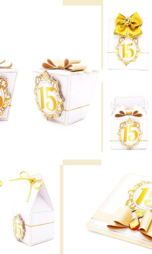ARQUIVO CORTE FESTA DE 15 ANOS DOURADO (#7890) PDF STUDIO