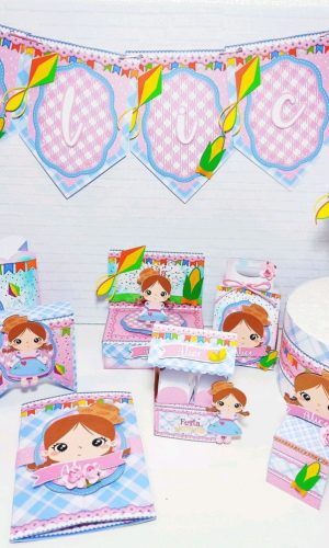 ARQUIVO CORTE FESTA JUNINA SÓ UM BOLINHO (#391)PDF E STUDIO