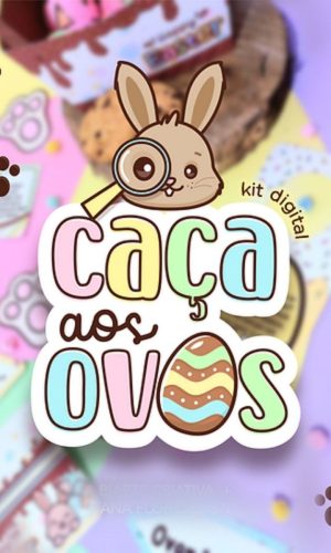 ARQUIVO CORTE KIT CAÇA AOS OVOS DE PASCOA 3 IDIOMAS #13786