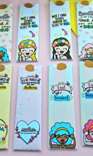 Arquivo Kit Porta Mini Lixa de Unha Dia da Mulher #15709