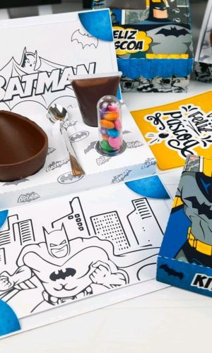 ARQUIVO CORTE PASCOA CAIXA CONFEITEIRO EXPLOSÃO BATMAN #3439