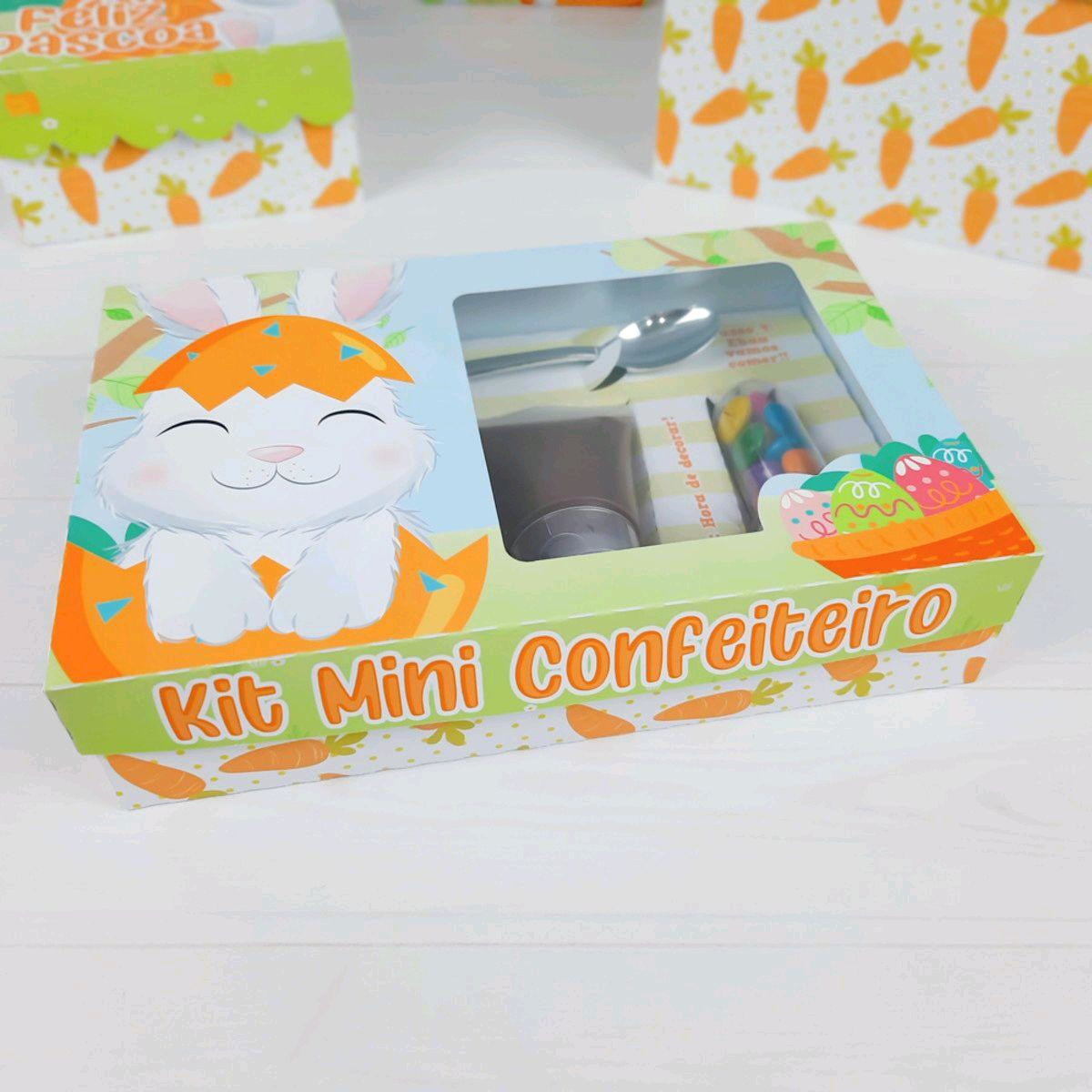 ARQUIVO CORTE PASCOA CAIXA MINI CONFEITEIRO COELHINHO #3363
