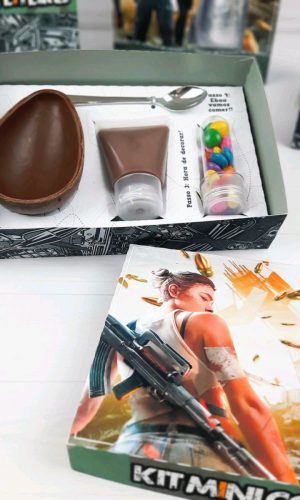 ARQUIVO CORTE PASCOA CAIXA MINI CONFEITEIRO FREE FIRE #3364