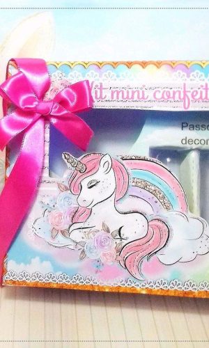 ARQUIVO CORTE PASCOA CAIXA MINI CONFEITEIRO UNICORNIO #3145