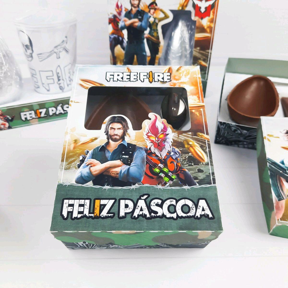 ARQUIVO CORTE PASCOA CAIXA OVO DE COLHER FREE FIRE 250g 3384 - Imagem 2