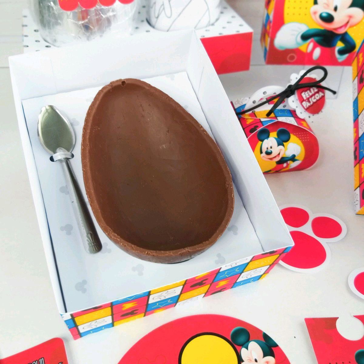 ARQUIVO CORTE PASCOA CAIXA OVO DE COLHER MICKEY 250g #3612 - Imagem 2