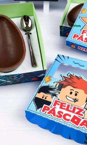 ARQUIVO CORTE PASCOA CAIXA OVO DE COLHER ROBLOX 250g #3396