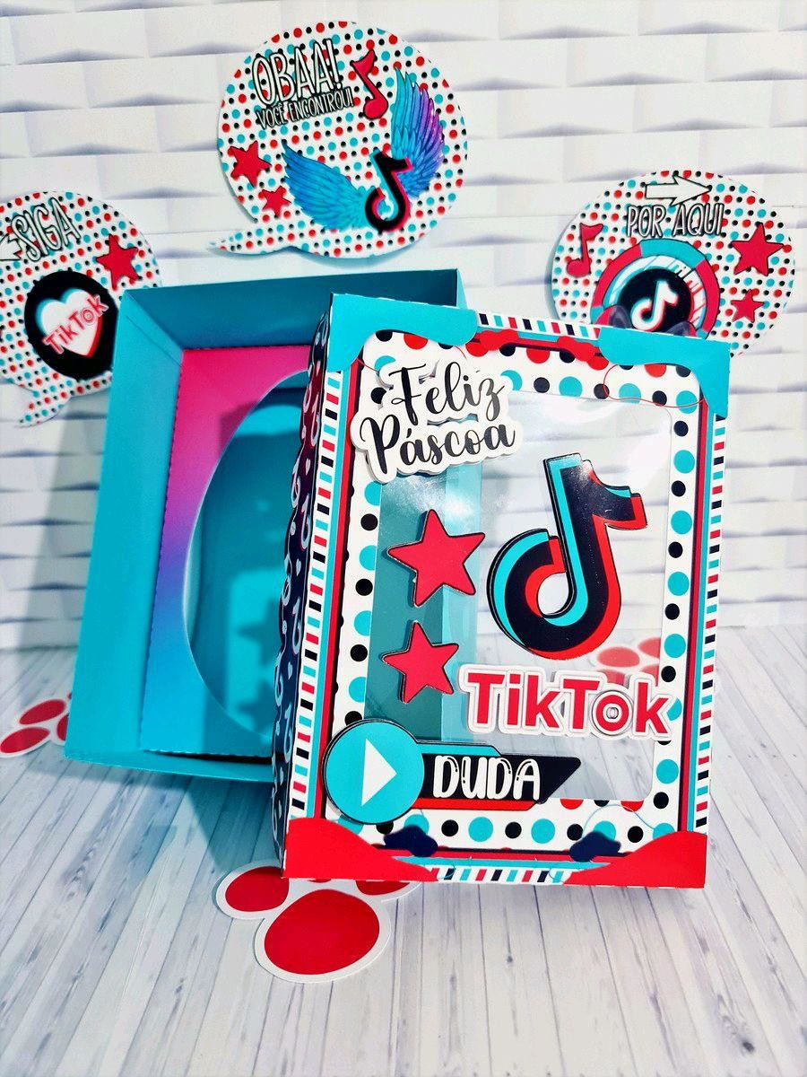 ARQUIVO CORTE PASCOA CAIXA OVO DE COLHER TIK TOK 250g #3321