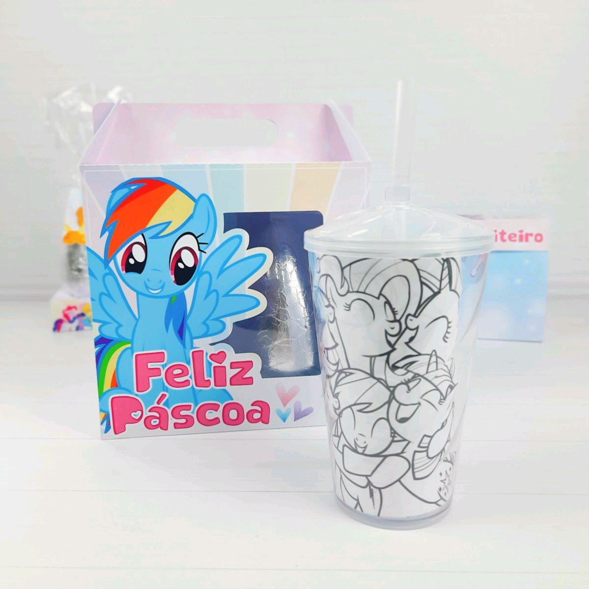 ARQUIVO CORTE PASCOA CAIXA OVO E COPO MY LITTLE PONY #3421