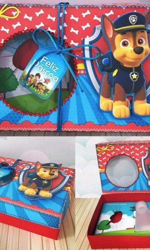 ARQUIVO CORTE PASCOA MINI CONFEITEIRO PATRULHA CANINA #3112