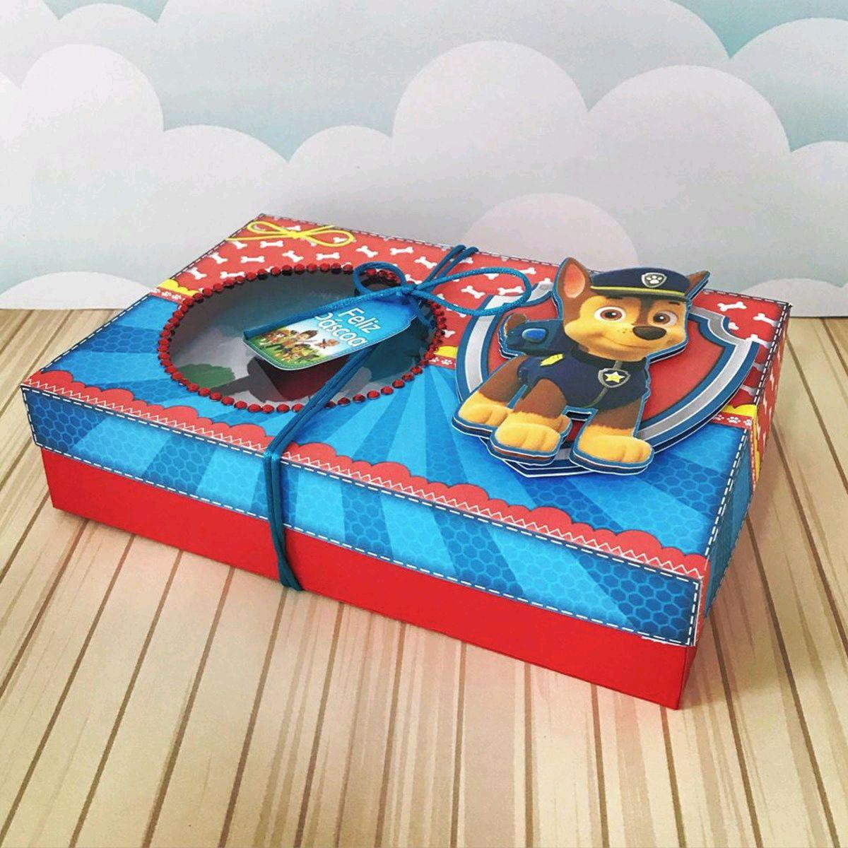 ARQUIVO CORTE PASCOA MINI CONFEITEIRO PATRULHA CANINA #3112 - Imagem 3