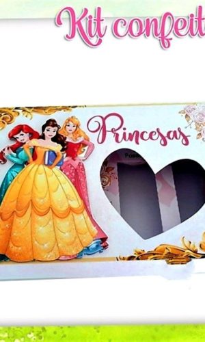 ARQUIVO CORTE PASCOA MINI CONFEITEIRO PRINCESAS DISNEY #3178