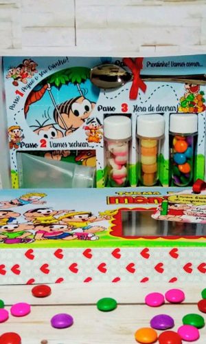 ARQUIVO CORTE PASCOA MINI CONFEITEIRO TURMA DA MONICA #3125