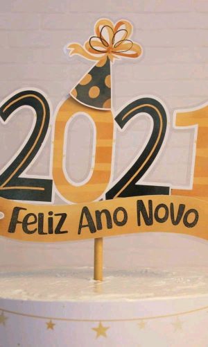 ARQUIVO CORTE TOPO DE BOLO ANO NOVO 2021 (#2138) STUDIO PDF