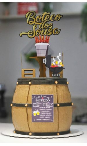 Arquivo Corte topo de bolo boteco