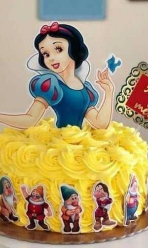 Arquivo Corte Topo de Bolo Branca de Neve #16511
