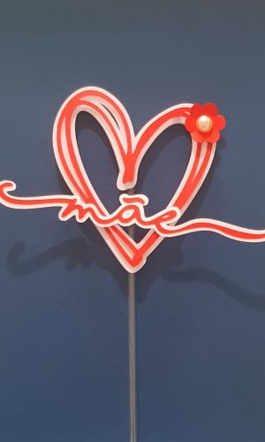 Arquivo Corte topo de bolo dia das mães
