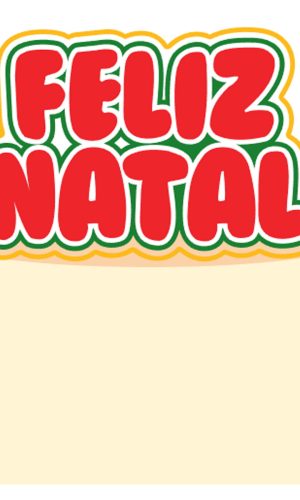 Arquivo Corte: Topo de Bolo Feliz Natal 065