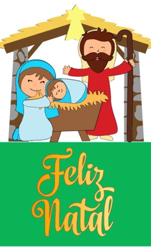 Arquivo Corte: Topo de Bolo Feliz Natal Presépio 108